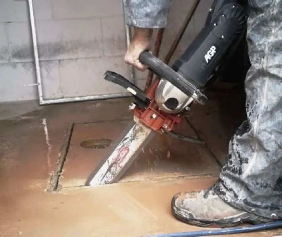 Kruipluik in vloer geplaatst door Drillpro Nederland